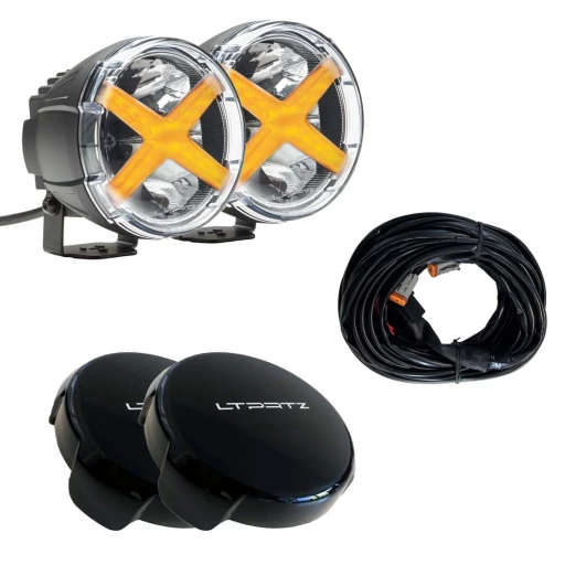 LED Tolimųjų Šviesų Žibintų Pilnas Komplektas | ECE sertifikuotas