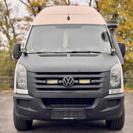 VW Crafter 1-os kartos faceliftas LED Žibintų Grotelių Integracijos Rinkinys | Standartinis | ECE sertifikuotas