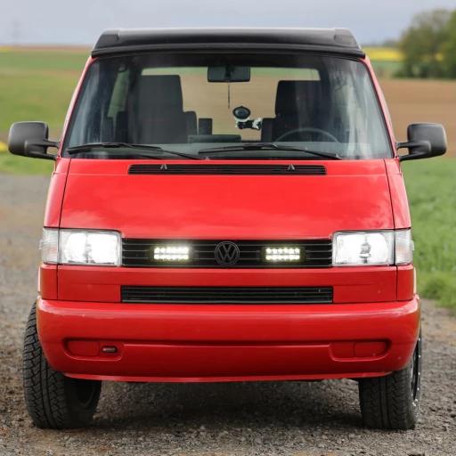 VW T4 Trumpas LED Žibintų Grotelių Integracijos Rinkinys | Standartinis | ECE Sertifikuotas