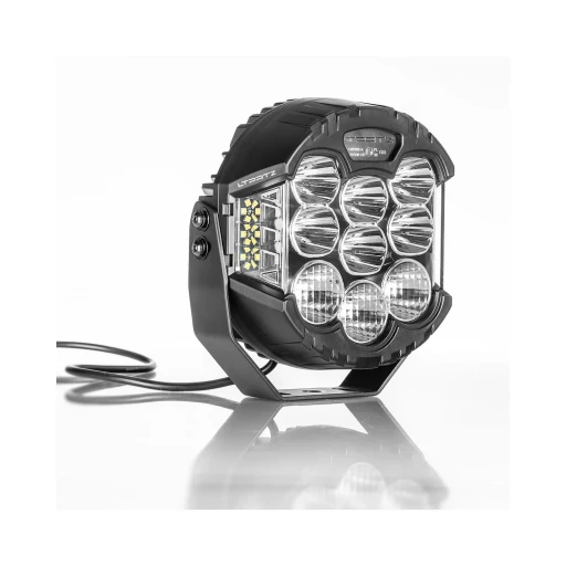 LED Rave-X 7 colių WHITE Tolimosios Šviesos | ECE sertifikuota