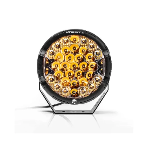 LED ORKAN 9 Colių AMBER 140° Tolimosios Šviesos Žibintas | ECE sertifikuotas