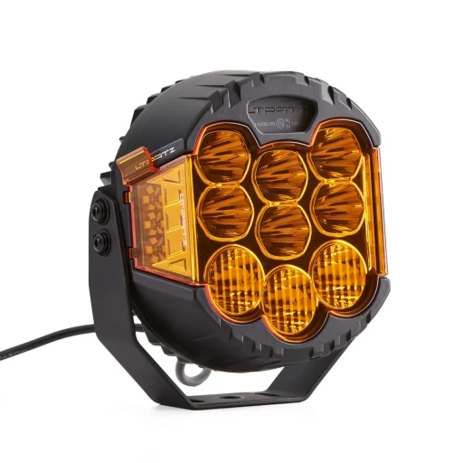 Rave-X 7 Colių LED Šviesos Dangtelis | Oranžinis